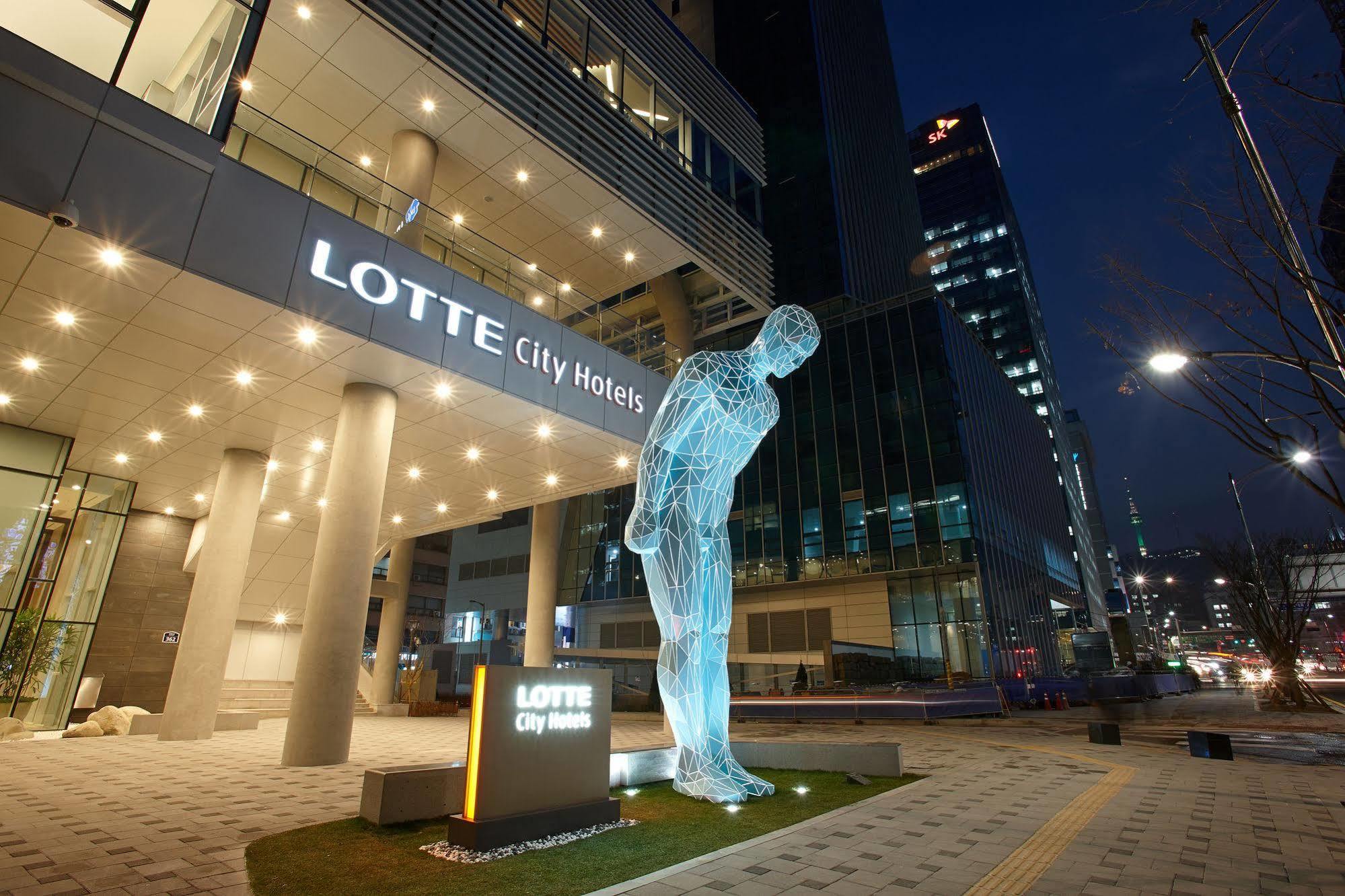 Lotte City Hotel Myeongdong Seoul Exteriör bild